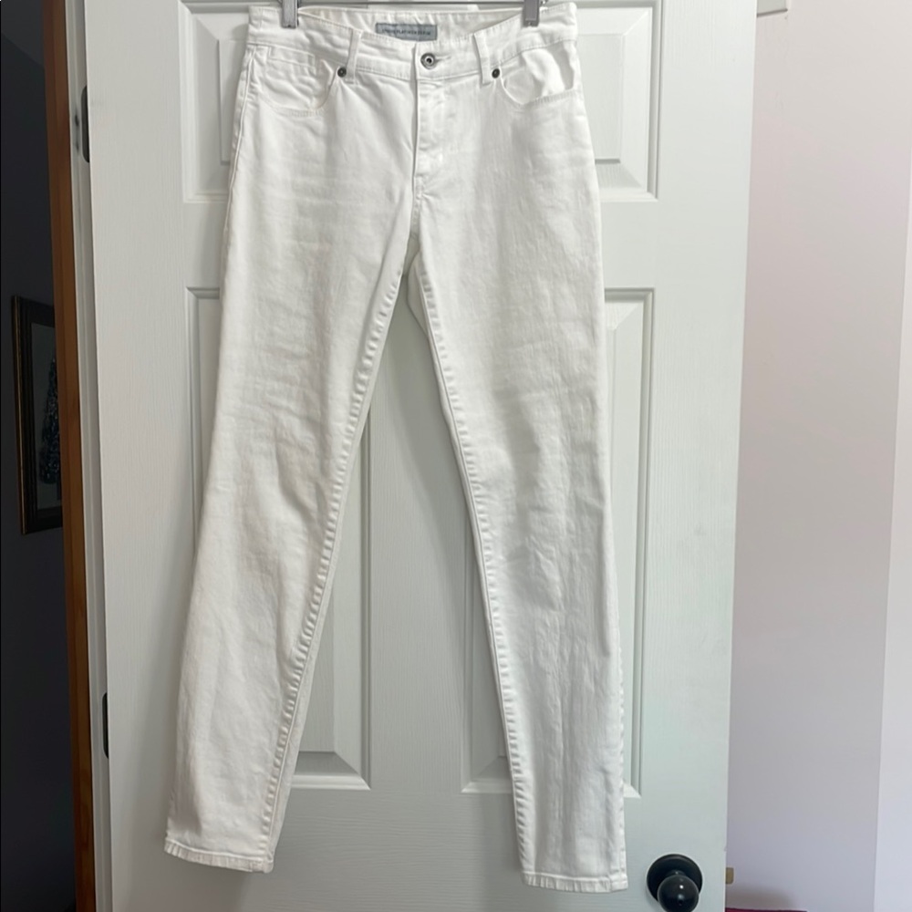 Chico’s Platinum Demin White Jeans